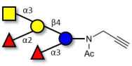 Blood group A pentaose with...