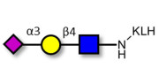 Sialylated triose type 2...