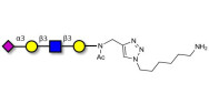 Sialylated tetraose type 1...